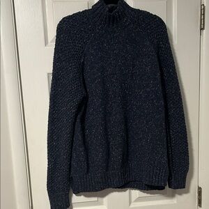 Prana Dark Blue Turtleneck Sweater